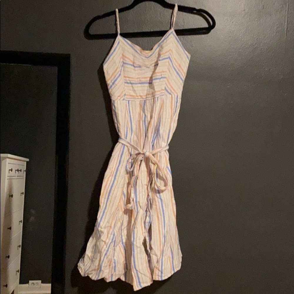 midi stripe dress